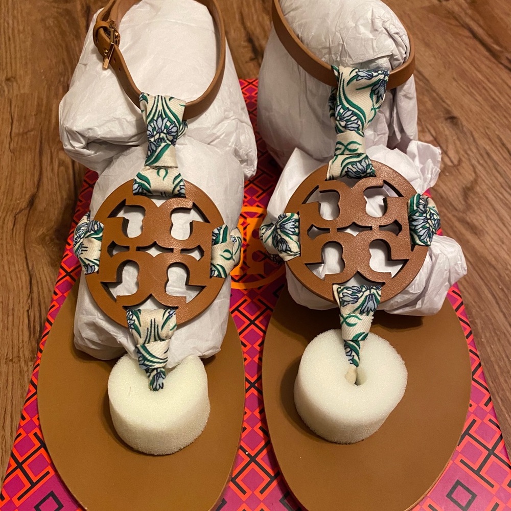 Tory Burch Miller Scarf Sandals